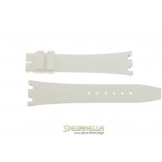 Audemars Piguet cinturino gomma bianco Royal Oak 21/16mm nuovo